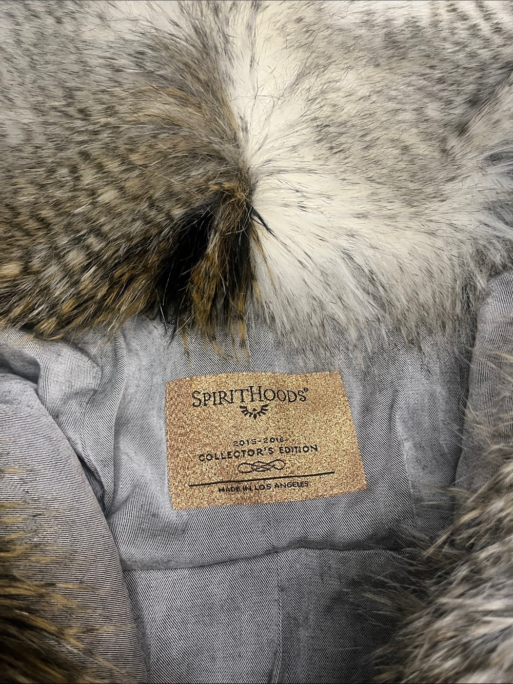SpiritHoods Limited Edition Snowy Owl Shawl Cape Hood - Picture 2 of 9